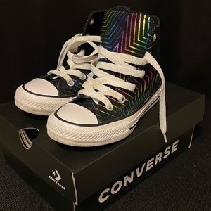 Converse Chuck Taylor All Star Hi “All of the Stars” Kids Sneakers!
